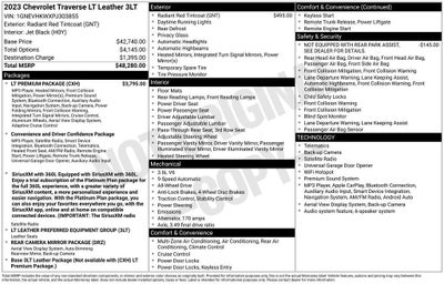 2023 Chevrolet Traverse LT Leather