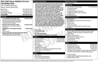 2021 GMC Sierra 2500 HD AT4