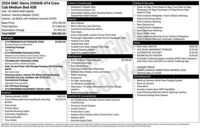 2024 GMC Sierra 2500 HD AT4