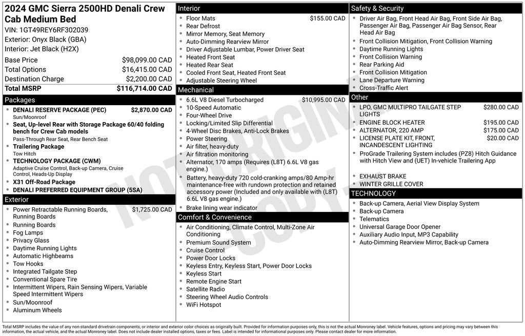 2024 GMC Sierra 2500 HD Denali