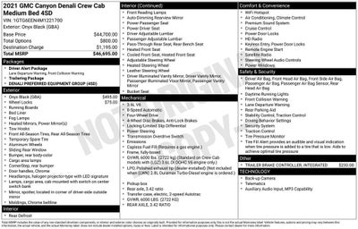 2021 GMC Canyon Denali