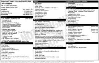 2021 GMC Sierra 1500 Elevation