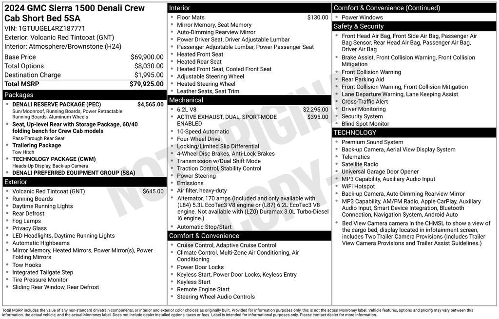 2024 GMC Sierra 1500 Denali