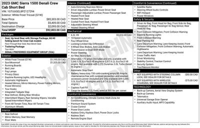 2023 GMC Sierra 1500 Denali