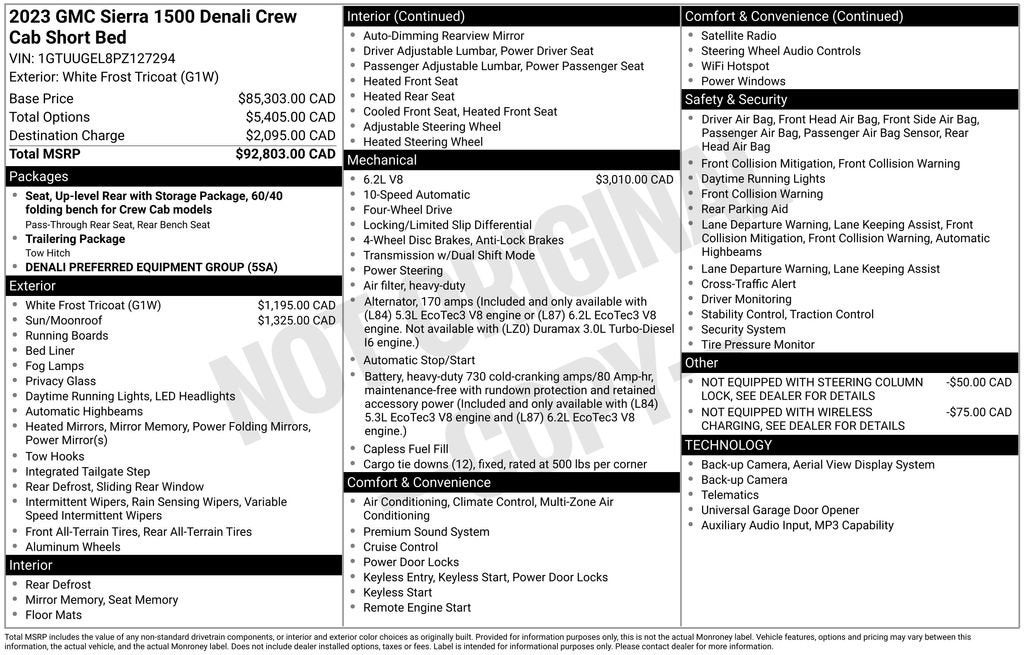 2023 GMC Sierra 1500 Denali