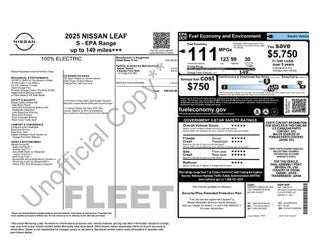 2025 Nissan LEAF S