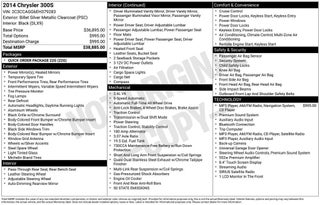 2014 Chrysler 300 300S
