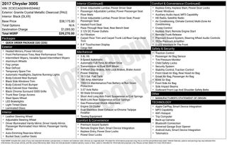 2017 Chrysler 300 300S AWD