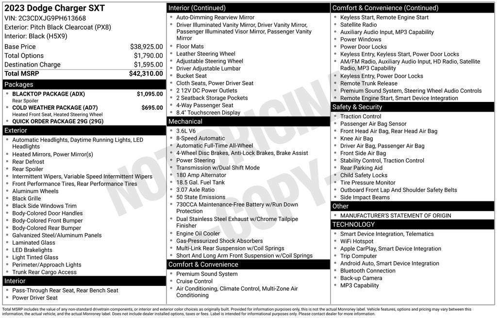 2023 Dodge Charger SXT AWD