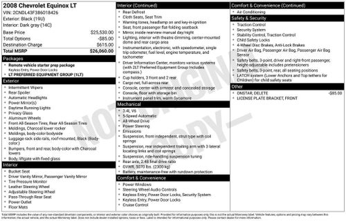 2008 Chevrolet Equinox LT