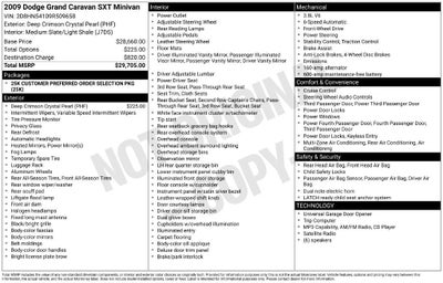 2009 Dodge Grand Caravan SXT