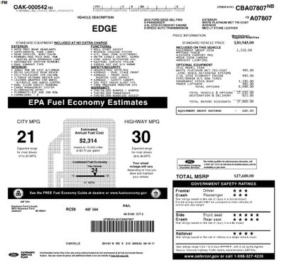 2012 Ford Edge SEL