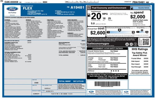 2015 Ford Flex SEL