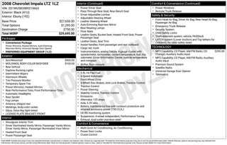 2008 Chevrolet Impala LTZ