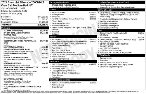2024 Chevrolet Silverado 2500 HD LT