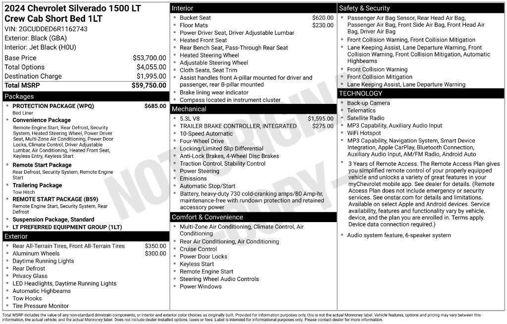 2024 Chevrolet Silverado 1500 LT