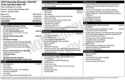 2023 Chevrolet Silverado 1500 RST
