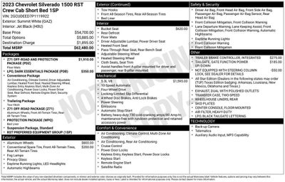 2023 Chevrolet Silverado 1500 RST