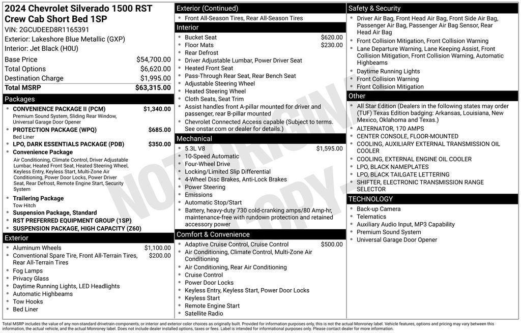 2024 Chevrolet Silverado 1500 RST - Photo 7