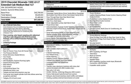 2019 Chevrolet Silverado LD LT