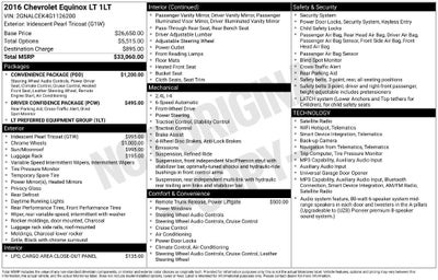 2016 Chevrolet Equinox LT