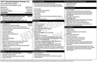 2017 Chevrolet Equinox Premier