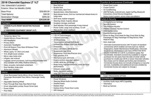 2018 Chevrolet Equinox LT