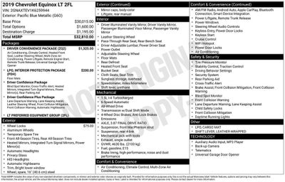 2019 Chevrolet Equinox LT