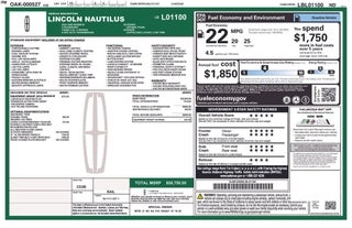 2020 Lincoln Nautilus Reserve