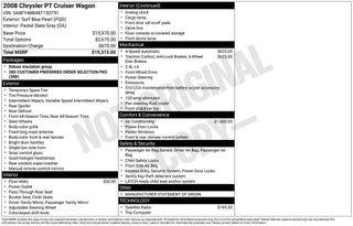 2008 Chrysler PT Cruiser 4DR BASE