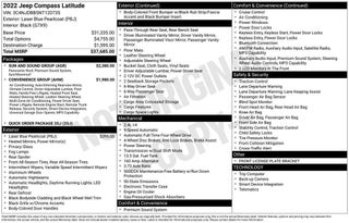 2022 Jeep Compass Latitude 4x4