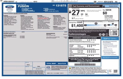 2019 Ford Fusion SEL