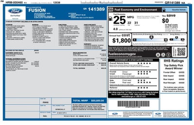 2016 Ford Fusion SE