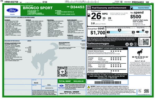 2023 Ford Bronco Sport Big Bend