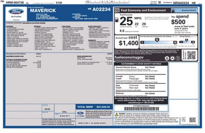 2022 Ford Maverick XLT