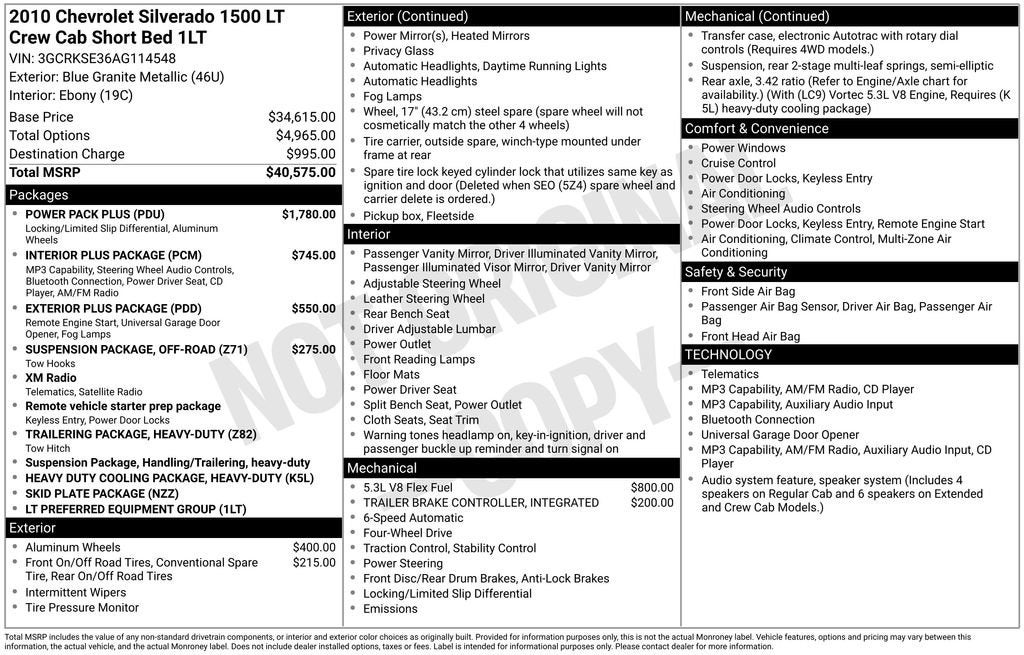 2010 Chevrolet Silverado 1500 LT