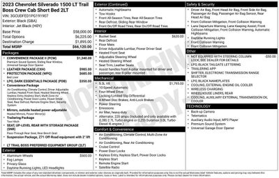 2023 Chevrolet Silverado 1500 LT Trail Boss