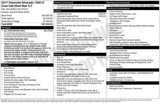 2017 Chevrolet Silverado 1500 LT