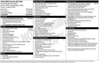 2024 GMC Terrain SLE