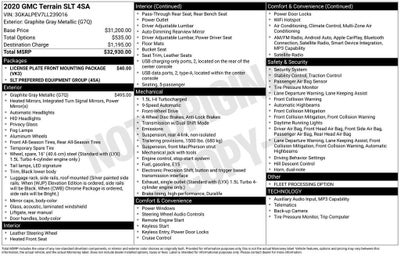 2020 GMC Terrain SLT