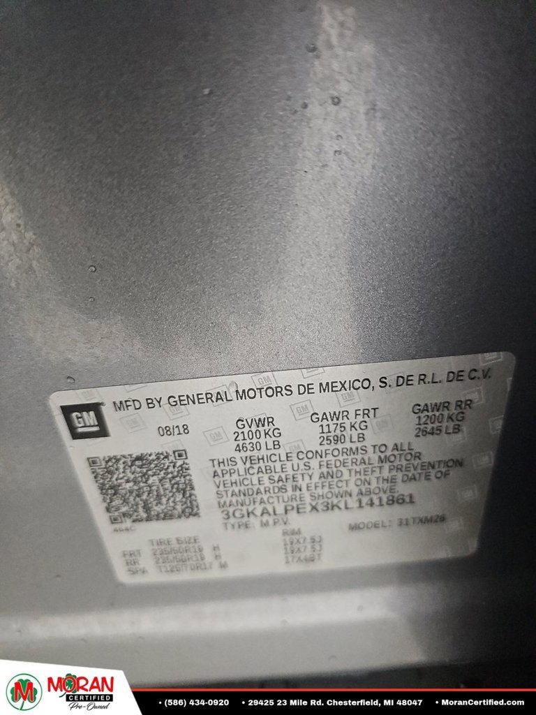 2019 GMC Terrain SLT