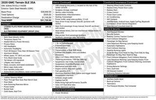 2020 GMC Terrain SLE