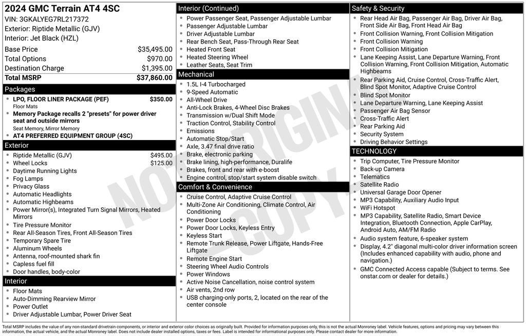 2024 GMC Terrain AT4