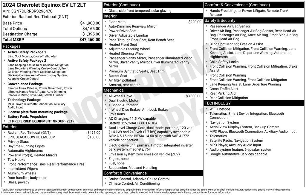 2024 Chevrolet Equinox EV 2LT