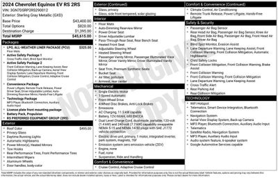 2024 Chevrolet Equinox EV 2RS