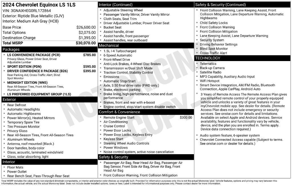 2024 Chevrolet Equinox LS - Photo 7