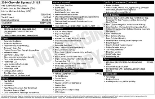 2024 Chevrolet Equinox LS