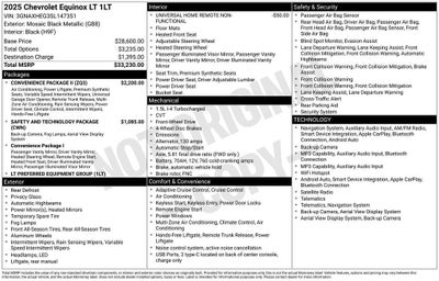 2025 Chevrolet Equinox LT