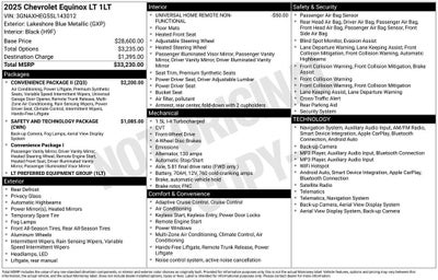 2025 Chevrolet Equinox LT