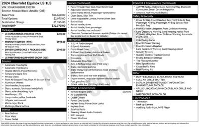 2024 Chevrolet Equinox LS